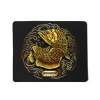 Arowana Fish Gold Mousepad