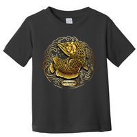 Arowana Fish Gold Toddler T-Shirt