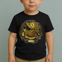 Arowana Fish Gold Toddler T-Shirt