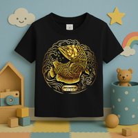 Arowana Fish Gold Toddler T-Shirt