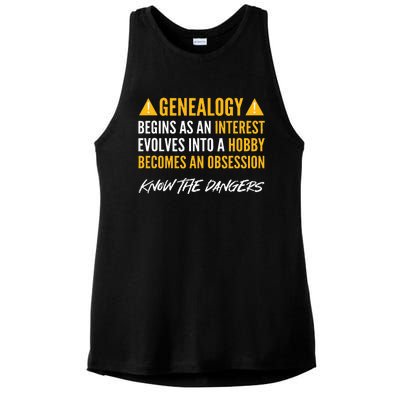 Ancestry. For Genealogists. Genealogy Ladies PosiCharge Tri-Blend Wicking Tank