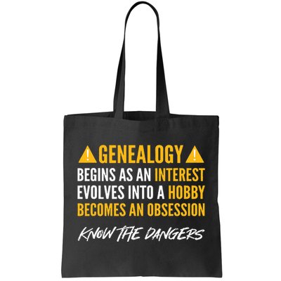 Ancestry. For Genealogists. Genealogy Tote Bag