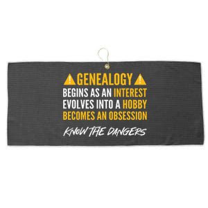 Ancestry. For Genealogists. Genealogy Large Microfiber Waffle Golf Towel