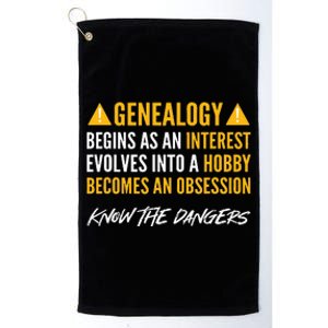 Ancestry. For Genealogists. Genealogy Platinum Collection Golf Towel