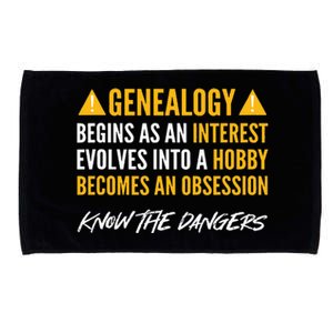 Ancestry. For Genealogists. Genealogy Microfiber Hand Towel