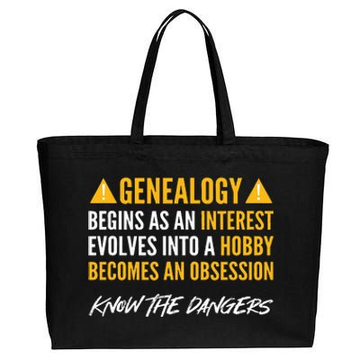 Ancestry. For Genealogists. Genealogy Cotton Canvas Jumbo Tote