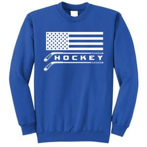 American Flag Hockey Hockey Gift Sweatshirt