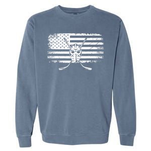 American Flag Hockey Hockey Garment-Dyed Sweatshirt