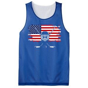 American Flag Hockey Gift Hockey Gift Mesh Reversible Basketball Jersey Tank