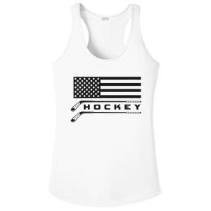 American Flag Hockey Apparel Hockey Ladies PosiCharge Competitor Racerback Tank