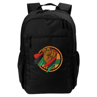 African Flag Hand Backpack