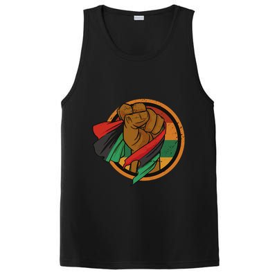 African Flag Hand PosiCharge Competitor Tank