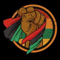 African Flag Hand Visor