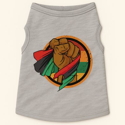 African Flag Hand Doggie Tank