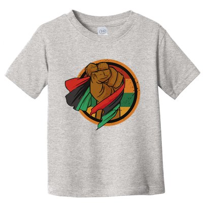 African Flag Hand Toddler T-Shirt