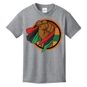 African Flag Hand Kids T-Shirt