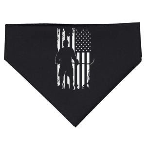 American Flag Hockey Apparel Hockey USA-Made Doggie Bandana