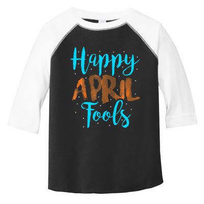 April Fools Happy April Fool's Day Toddler Fine Jersey T-Shirt