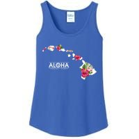 Aloha Floral Hawaiian Islands Gift Ladies Essential Tank