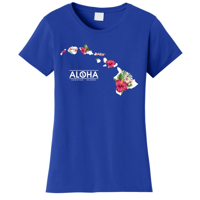 Aloha Floral Hawaiian Islands Gift Women's T-Shirt