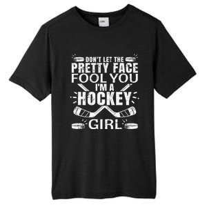 Awesome Field Hockey Player Silhouette Outfit Tall Fusion ChromaSoft Performance T-Shirt