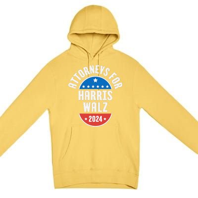 Attorneys For Harris Walz 2024 Premium Pullover Hoodie