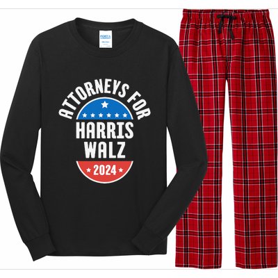 Attorneys For Harris Walz 2024 Long Sleeve Pajama Set