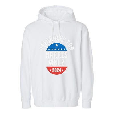 Attorneys For Harris Walz 2024 Garment-Dyed Fleece Hoodie