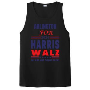 Arlington For Harris Walz We Are Not Going Back PosiCharge Competitor Tank