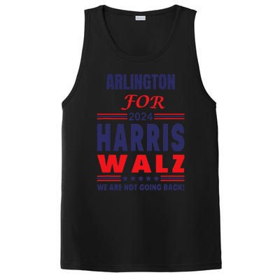 Arlington For Harris Walz We Are Not Going Back PosiCharge Competitor Tank