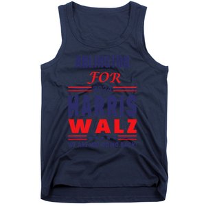 Arlington For Harris Walz We Are Not Going Back Tank Top