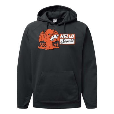 Annamarie Forcino Hello Sinners Performance Fleece Hoodie