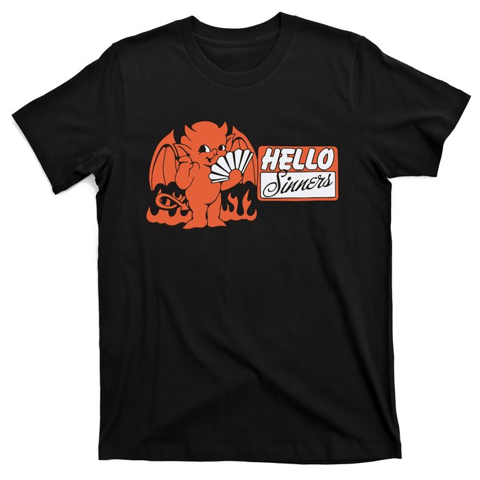 Annamarie Forcino Hello Sinners T-Shirt