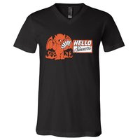 Annamarie Forcino Hello Sinners V-Neck T-Shirt