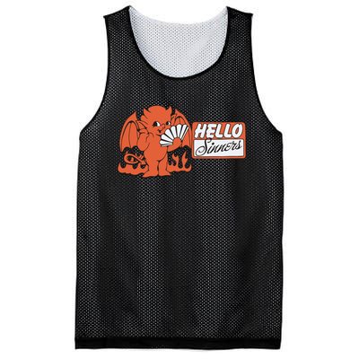 Annamarie Forcino Hello Sinners Mesh Reversible Basketball Jersey Tank