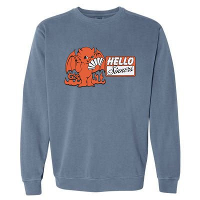 Annamarie Forcino Hello Sinners Garment-Dyed Sweatshirt