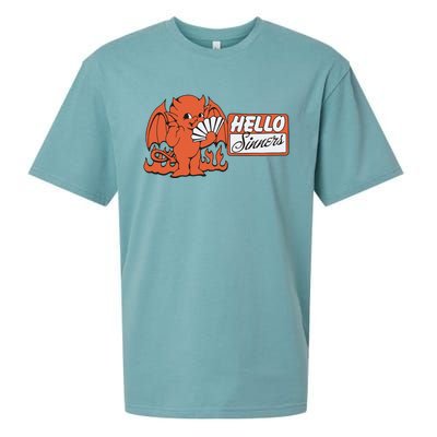 Annamarie Forcino Hello Sinners Sueded Cloud Jersey T-Shirt