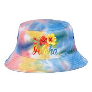 Aloha Floral Hawaiian Tropical Tie Dye Newport Bucket Hat