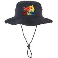 Aloha Floral Hawaiian Tropical Legacy Cool Fit Booney Bucket Hat