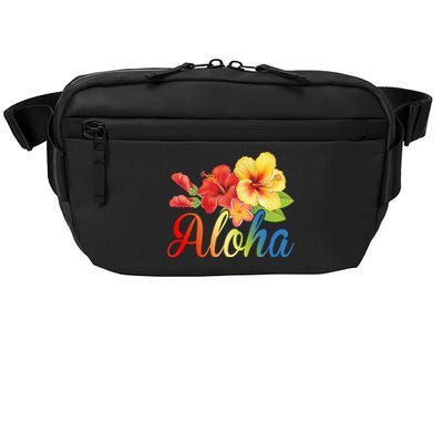 Aloha Floral Hawaiian Tropical Crossbody Pack