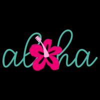 Aloha Floral Hawaii Tropical Backpack