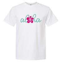 Aloha Floral Hawaii Tropical Garment-Dyed Heavyweight T-Shirt