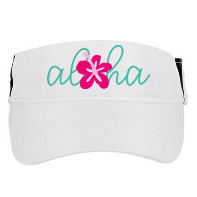 Aloha Floral Hawaii Tropical Adult Drive Performance Visor