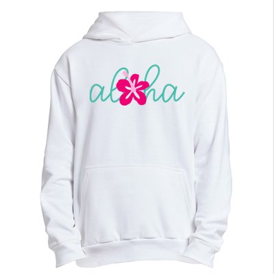 Aloha Floral Hawaii Tropical Urban Pullover Hoodie