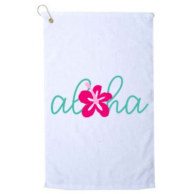 Aloha Floral Hawaii Tropical Golf Towel
