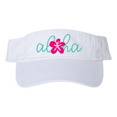 Aloha Floral Hawaii Tropical Visor