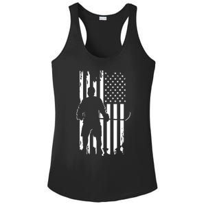 American Flag Hockey - Hockey Ladies PosiCharge Competitor Racerback Tank