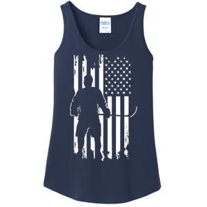 American Flag Hockey - Hockey Ladies Essential Tank