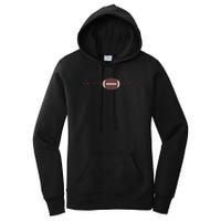 American Football Heartbeat Women's Pullover Hoodie