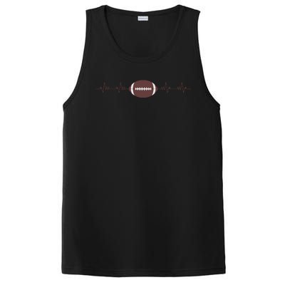 American Football Heartbeat PosiCharge Competitor Tank